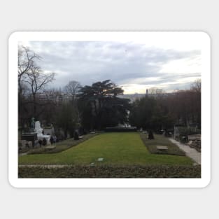 Père Lachaise Cemetery Sticker